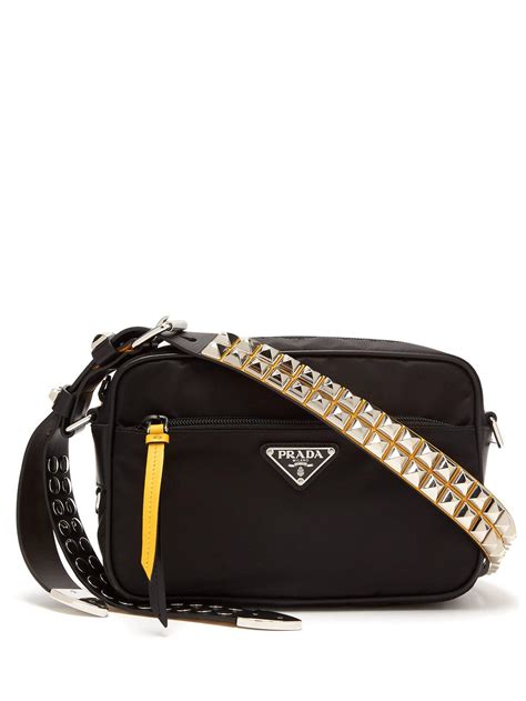 prada nylon crossbody bag studded|prada nylon tote bag price.